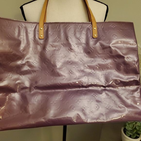 Louis Vuitton Large Purple Tote - Picture 2 of 13